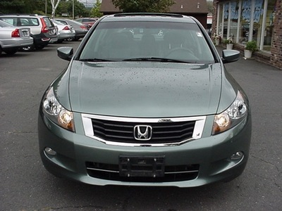 honda accord 2008 dk  green sedan ex l v6 gasoline 6 cylinders front wheel drive automatic 06019