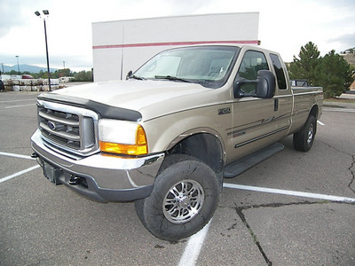 ford f 250 2000 gold xlt diesel v8 4 wheel drive 4 speed with overdrive 81212