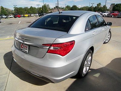 chrysler 200 2011 silver sedan touring gasoline 4 cylinders front wheel drive automatic 81212