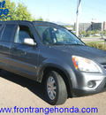 honda cr v 2006 gray suv special edition gasoline 4 cylinders all whee drive automatic 80910