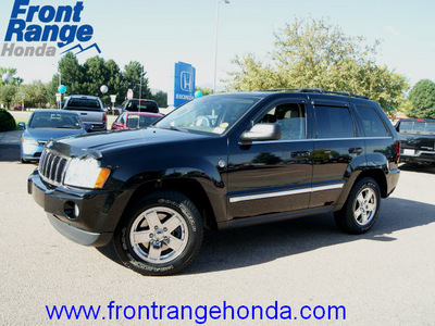 jeep grand cherokee 2006 black suv limited flex fuel 8 cylinders 4 wheel drive automatic 80910