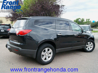 chevrolet traverse 2010 black granite suv lt gasoline 6 cylinders all whee drive automatic 80910