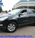 chevrolet traverse 2010 black granite suv lt gasoline 6 cylinders all whee drive automatic 80910