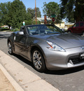 nissan 370z 2010 silver coupe roadster gasoline 6 cylinders rear wheel drive 6 speed manual 80110