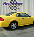 ford mustang 2004 screaming yellow coupe gasoline 6 cylinders rear wheel drive 5 speed manual 80905