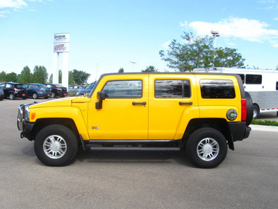 hummer h3 2006 yellow suv gasoline 5 cylinders 4 wheel drive automatic 80504