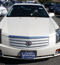 cadillac cts 2007 white sedan gasoline 6 cylinders rear wheel drive automatic 94010