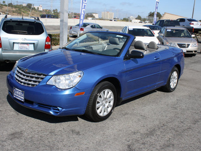 chrysler sebring 2008 blue lx 4 cylinders front wheel drive automatic 94010
