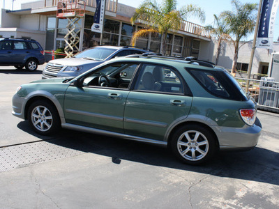 subaru impreza 2007 green wagon outback sport special edition gasoline 4 cylinders all whee drive automatic 94063