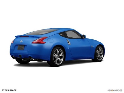 nissan 370z 2011 blue coupe gasoline 6 cylinders rear wheel drive not specified 98371