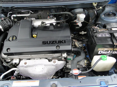 suzuki aerio 2004 blue wagon sx gasoline 4 cylinders front wheel drive automatic 98032