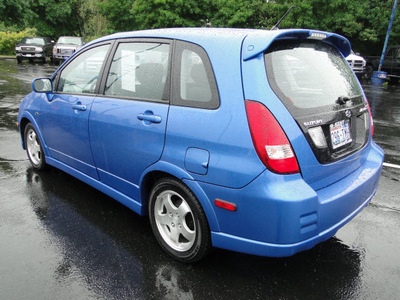 suzuki aerio 2004 blue wagon sx gasoline 4 cylinders front wheel drive automatic 98032