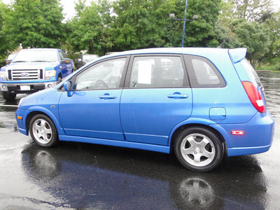 suzuki aerio 2004 blue wagon sx gasoline 4 cylinders front wheel drive automatic 98032