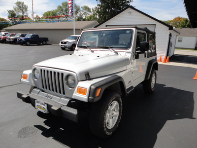 jeep wrangler 2006 silver suv x 4x4 gasoline 6 cylinders 4 wheel drive automatic 45005