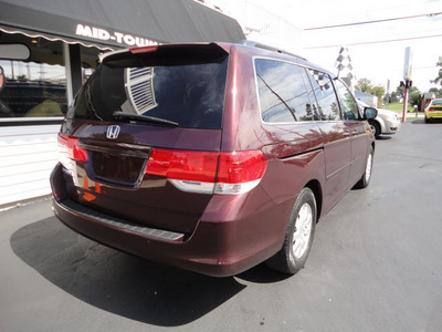 honda odyssey 2008 dk  red van ex gasoline 6 cylinders front wheel drive automatic 45005