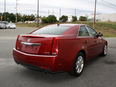 cadillac cts 2008 red sedan 3 6l v6 gasoline 6 cylinders rear wheel drive automatic 27215