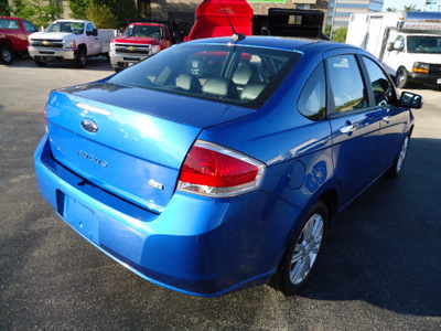 ford focus 2011 blue sedan sel gasoline 4 cylinders front wheel drive automatic with overdrive 60007