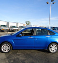 ford focus 2011 blue sedan sel gasoline 4 cylinders front wheel drive automatic with overdrive 60007