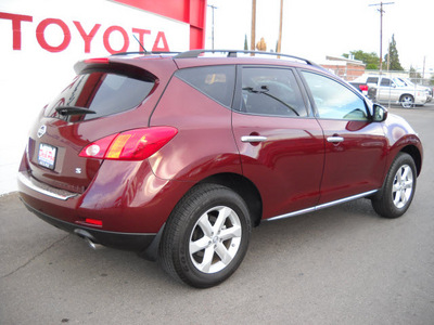 nissan murano 2009 red suv gasoline 6 cylinders front wheel drive automatic 79925