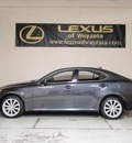 lexus is 250 2008 dk  gray sedan gasoline 6 cylinders all whee drive 6 speed automatic 55391