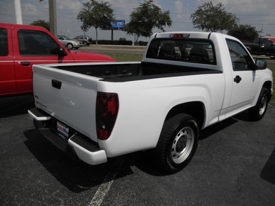 chevrolet colorado 2009 white work truck gasoline 4 cylinders 2 wheel drive automatic 34474