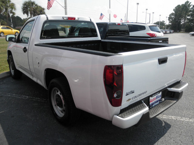 chevrolet colorado 2009 white work truck gasoline 4 cylinders 2 wheel drive automatic 34474