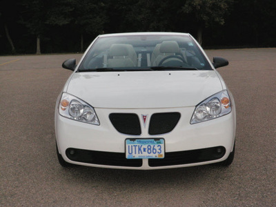 pontiac g6 2007 white gt gasoline 6 cylinders front wheel drive automatic 55318