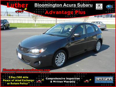 subaru impreza 2008 dk  gray wagon i w sat nav awd gasoline 4 cylinders all whee drive 5 speed manual 55420