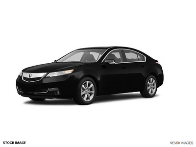 acura tl 2012 black sedan gasoline 6 cylinders front wheel drive shiftable automatic 55420