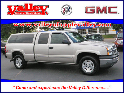 chevrolet silverado 1500 2005 pewter pickup truck ext z71 4x4 gasoline 8 cylinders 4 wheel drive automatic 55124