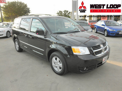 dodge grand caravan 2010 black van sxt gasoline 6 cylinders front wheel drive automatic 78238