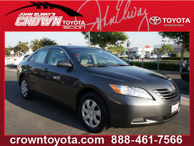 toyota camry 2009 gray sedan le gasoline 4 cylinders front wheel drive automatic 91761