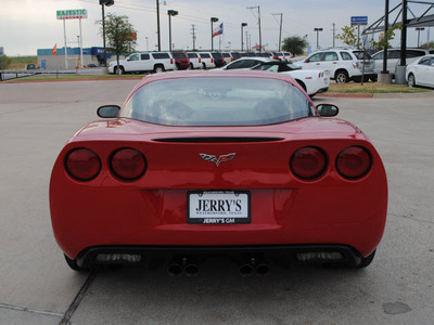 chevrolet corvette 2008 red coupe gasoline 8 cylinders rear wheel drive automatic 76087