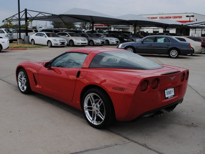 chevrolet corvette 2008 red coupe gasoline 8 cylinders rear wheel drive automatic 76087