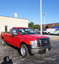 ford f 150 2011 red xl flex fuel 8 cylinders 2 wheel drive automatic with overdrive 60546