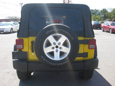 jeep wrangler unlimited 2008 yellow suv x gasoline 6 cylinders 4 wheel drive automatic 62863