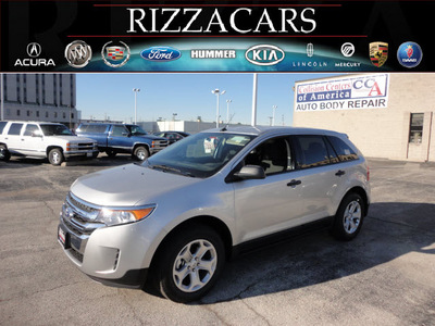 ford edge 2012 silver se gasoline 4 cylinders front wheel drive automatic with overdrive 60546