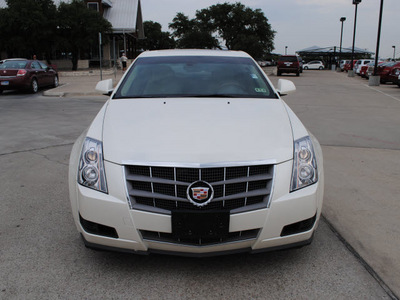 cadillac cts 2008 white sedan gasoline 6 cylinders rear wheel drive automatic 76087