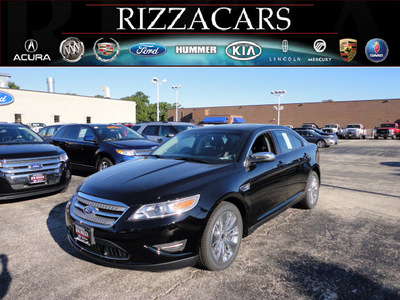 ford taurus 2012 black sedan limited gasoline 6 cylinders front wheel drive automatic with overdrive 60546