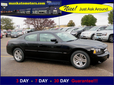 dodge charger 2006 black sedan r t gasoline 8 cylinders rear wheel drive automatic 56001