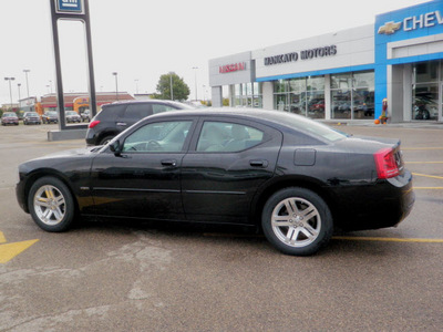 dodge charger 2006 black sedan r t gasoline 8 cylinders rear wheel drive automatic 56001