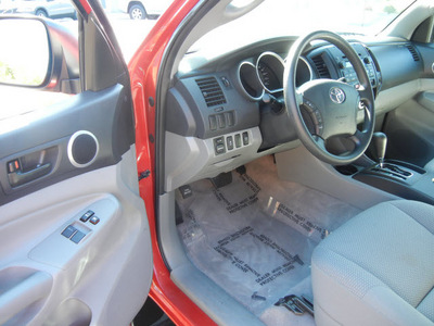 toyota tacoma 2009 red pickup truck v6 4x4 access cab gasoline 6 cylinders 4 wheel drive automatic 55448