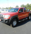toyota tacoma 2009 red pickup truck v6 4x4 access cab gasoline 6 cylinders 4 wheel drive automatic 55448