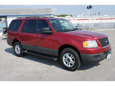 ford expedition 2006 red suv xlt gasoline 8 cylinders rear wheel drive automatic 77388