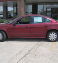 pontiac grand am 2005 burgundy sedan se gasoline 4 cylinders front wheel drive automatic 77037