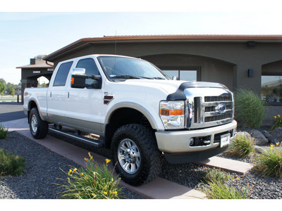 ford f 250 super duty 2010 white king ranch diesel 8 cylinders 4 wheel drive automatic with overdrive 99352