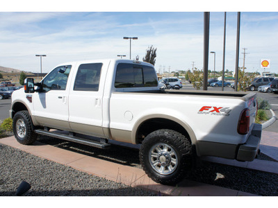 ford f 250 super duty 2010 white king ranch diesel 8 cylinders 4 wheel drive automatic with overdrive 99352