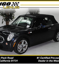 mini cooper 2006 black s gasoline 4 cylinders front wheel drive automatic 91731