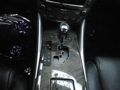 lexus is 350 2009 black saphire sedan gasoline 6 cylinders rear wheel drive automatic 91731