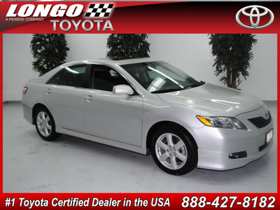 toyota camry 2009 silver sedan se gasoline 4 cylinders front wheel drive automatic 91731